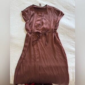 H&M Brown Midi Dress